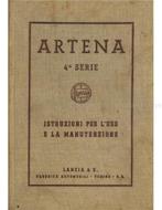 1941 LANCIA ARTENA INSTRUCTIEBOEKJE ITALIAANS, Auto diversen, Handleidingen en Instructieboekjes