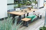 Suns Ovada tuintafel met bank 280 cm |, Tuin en Terras, Nieuw