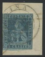 Italiaanse oude staten - Toscane 1851 - Marzocco (Leone, Gestempeld