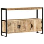 vidaXL Bijzetkast 120x30x75 cm massief mangohout, Huis en Inrichting, Verzenden, Nieuw