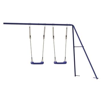 Glijbaan + Schommels Blauw | Retour Deal | 40% Korting beschikbaar voor biedingen