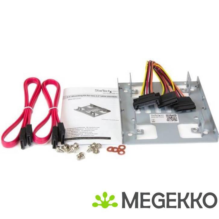 StarTech.com Dubbele 2,5 inch naar 3,5 inch HDD-steun voor, Computers en Software, Overige Computers en Software, Nieuw, Verzenden