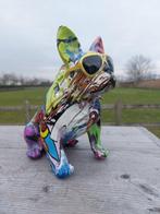 Statue, street Art bulldog with sunglasses - 22 cm -, Antiquités & Art