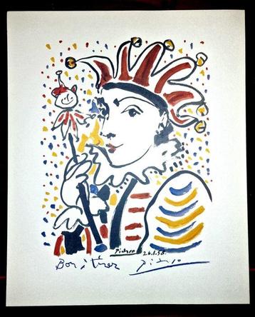 Pablo Picasso (1891-1973) (after) - Le fou de la fête.