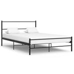 vidaXL Bedframe metaal zwart 160x200 cm