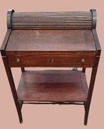 Cilinderbureau - Walnoot - roll-top bureau, Antiek en Kunst