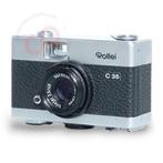 Rollei C35 + Carl Zeiss Triotar 40mm 3.5 nr. 1214, Audio, Tv en Foto, Fotocamera's Analoog, Ophalen of Verzenden, Zo goed als nieuw