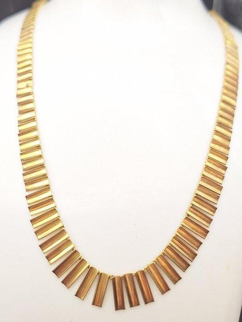 Handmade - Halsketting - 8 karaat Geel goud - meester, Handtassen en Accessoires, Kettingen