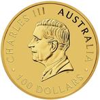 Australië. 100 Dollars 2025 Kangaroo, Känguru 1 oz Goldmünze