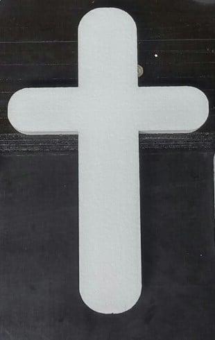 Styropor Piepschuim Isimo Kruis Grootste 50 cm, Hobby en Vrije tijd, Knutselen, Nieuw