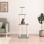 vidaXL Kattenmeubel met sisal krabpalen 149 cm lichtgrijs, Dieren en Toebehoren, Verzenden, Nieuw