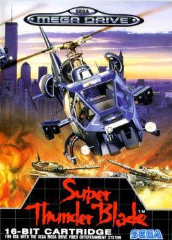 Super Thunder Blade-Standaard (Sega Mega Drive) Gebruikt, Games en Spelcomputers, Games | Sega, Ophalen of Verzenden
