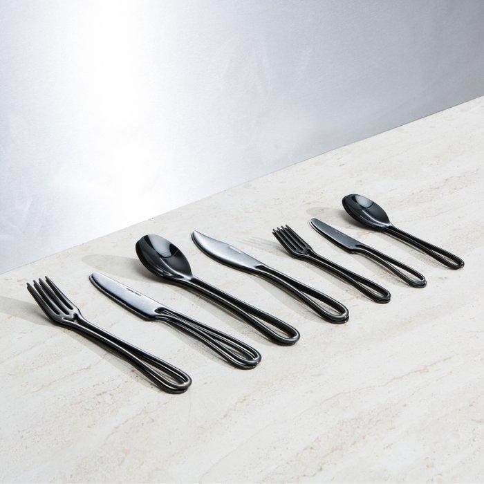 Flatware design Maarten Baptist - Bestekset (28) - Zwarte, Antiquités & Art, Art | Objets design