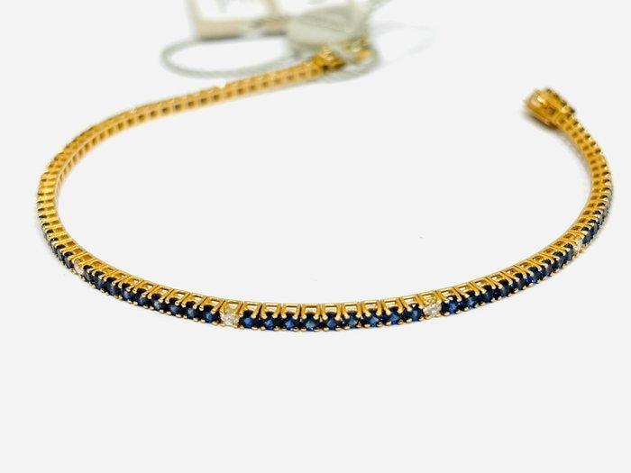 Other brand - Tennis armband - 18 karaat Roségoud - 5.10ct., Handtassen en Accessoires, Antieke sieraden