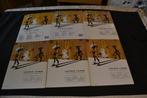 Lucky Luke - 6x C - 6 Album - Eerste druk - 1977/1987