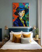 E. García - Retrato con sombrero XL (NO RESERVE)