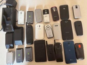 Blackberry, LG, Motorola, Samsung, Sharp, Nokia, Sony beschikbaar voor biedingen