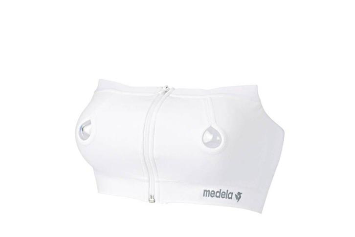 Medela Easy Expression borstkolf bustier Wit S, Kinderen en Baby's, Babyvoeding en Toebehoren, Nieuw, Verzenden