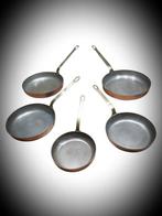 Poêle à frire (5) - Laiton, Cuivre - Qualité professionnelle