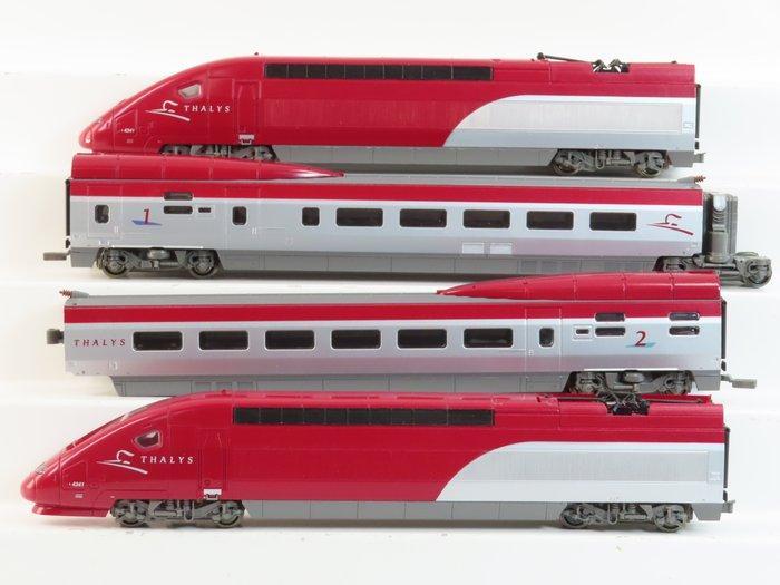 Mehano H0 - T673 - Treinstel (1) - 4-Delige set Thalys, Hobby & Loisirs créatifs, Trains miniatures | HO
