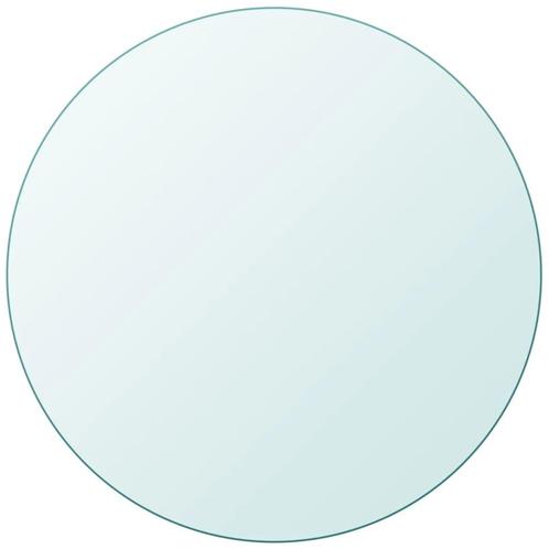 vidaXL Tafelblad van gehard glas 900 mm rond, Huis en Inrichting, Tafelonderdelen, Nieuw, Verzenden