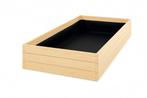 Moestuinbak - kweekbak - 200x100x27 cm - hout - met grond..., Ophalen of Verzenden, Nieuw