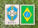 Panini - Mexico 70 World Cup, Badge and Flag - Brasil - 2, Collections