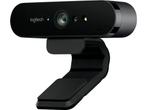 Logitech Brio 4K - Webcam - 4096x2160 30fps - 90° kijkhoek, Computers en Software, Webcams, Verzenden, Zo goed als nieuw