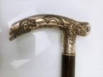 Wandelstok - Hout, Zilver China - Laska Draak Zilver