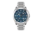 Veiling - Hugo Boss Horloge Grandmaster Zilver/Blauw 46mm, Nieuw