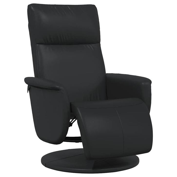 Kunstleer fauteuil met voetensteun | OP = OP | Nu 64% Kor..., Huis en Inrichting, Fauteuils, 50 tot 75 cm, Minder dan 75 cm, Nieuw