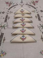 Tafelkleed - 170 cm - 126 cm - Tafelkleed met kruissteek, Antiek en Kunst