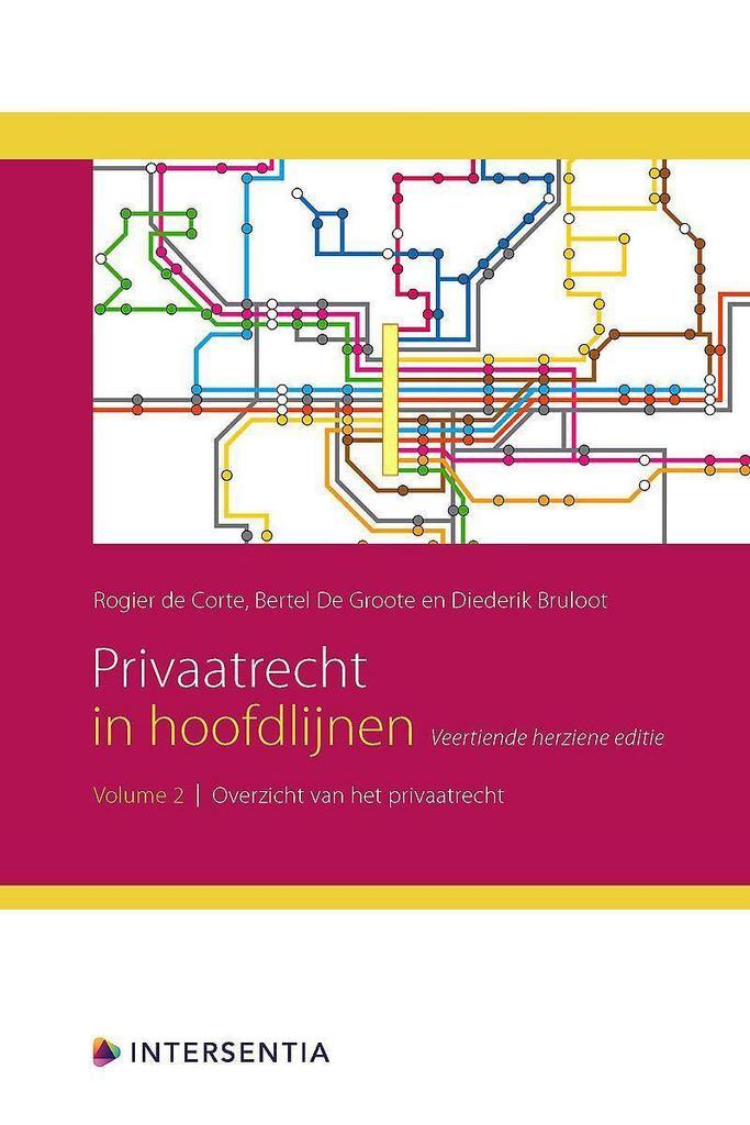 Privaatrecht in hoofdlijnen 9789400011434 Rogier De Corte, Boeken, Wetenschap, Zo goed als nieuw, Verzenden