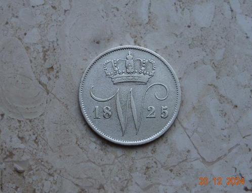 Nederland. Willem I. 10 Cents 1825 Utrecht  (Zonder, Postzegels en Munten, Munten | Nederland