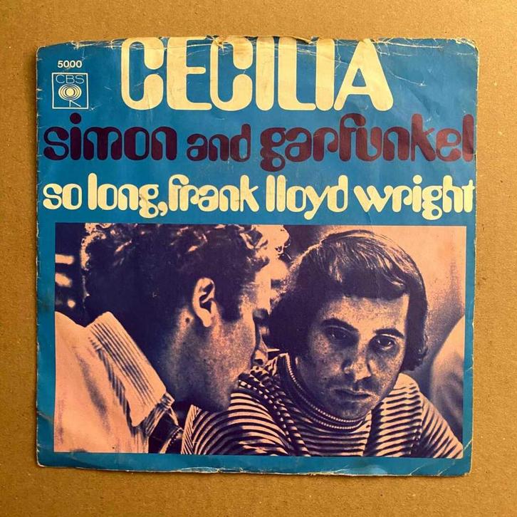 Simon And Garfunkel – Cecilia / So Long, Frank Lloyd Wright, Cd's en Dvd's, Vinyl Singles, Ophalen of Verzenden