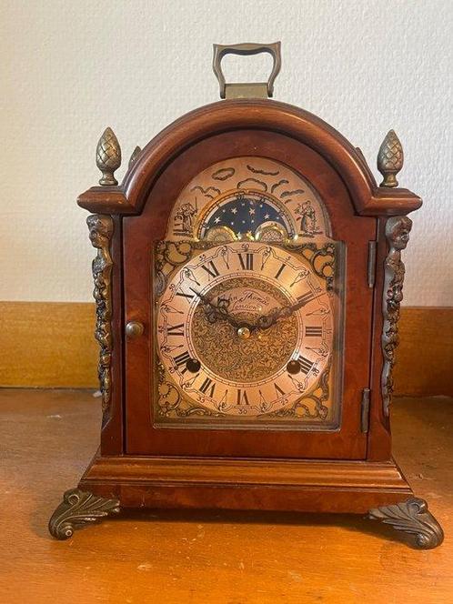 Pendule - John Thomas London - Bois, Laiton - Milieu du XXe, Antiquités & Art, Antiquités | Horloges