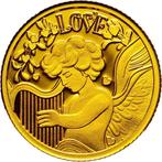 Niue. 2 Dollars 50 Cents 2025 LOVE with Box and