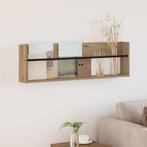 vidaXL Tijdschriftenrek Artisan Eiken 100 x 12 x 30 cm, Verzenden