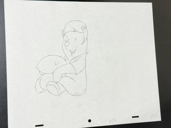 Walt Disney - Originele animatie tekening van Winnie the, Verzamelen, Disney