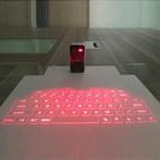 Draadloos Mini Laser Toetsenbord - Pocket Draagbaar Virtueel, Computers en Software, Toetsenborden, Verzenden, Nieuw, SeenDa