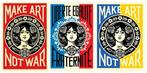 Shepard Fairey (OBEY) (1970) - OBEY Marianne Print + Sticker