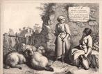 Francesco Londonio (1723-1783) - Scena agreste con pecore e