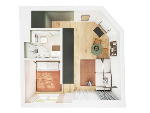 Appartement en Rue aux Laines, Brussels, Immo, Appartementen en Studio's te huur