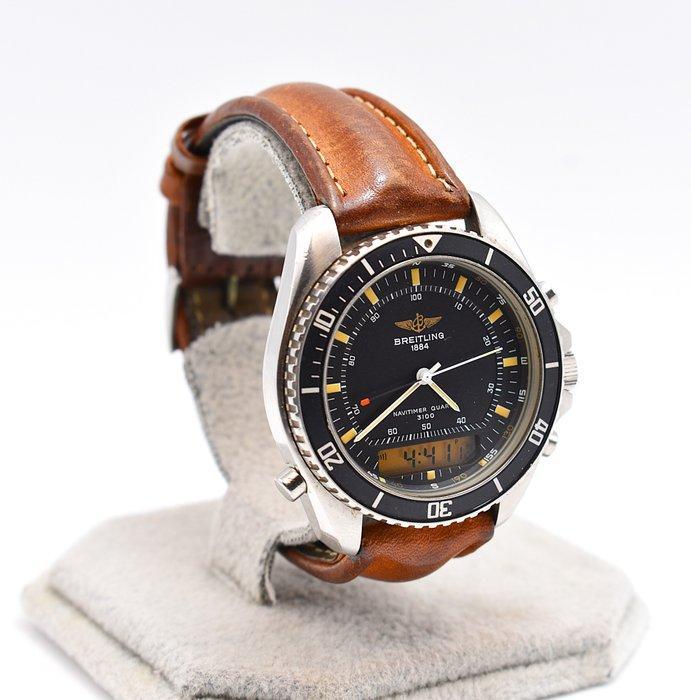 Breitling - Navitimer - Quartz 3100 - 80191 - Alarm - Heren, Handtassen en Accessoires, Horloges | Heren