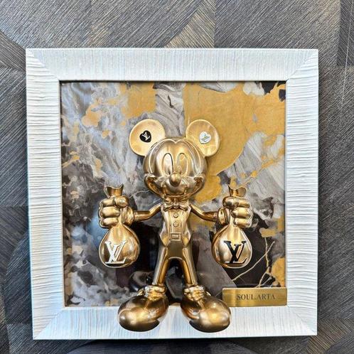 soul.arta - “Luxury Mickey & LV 3D”, Antiek en Kunst, Kunst | Schilderijen | Modern