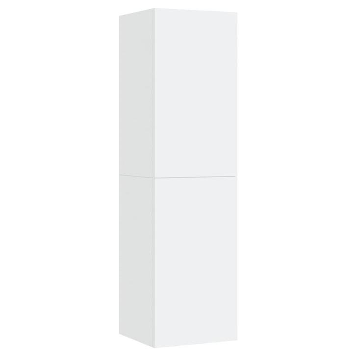 Wandmeubel TV Wit 110cm|Tweede Kansje | Weg = Weg, Huis en Inrichting, Kasten |Televisiemeubels, 25 tot 50 cm, Nieuw, Overige houtsoorten