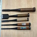 Ciseau de menuisier japonais Nomi – YC19 – Ensemble de 10 –