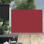 vidaXL Tuinscherm uittrekbaar 120x500 cm rood, Tuin en Terras, Parasols, Verzenden, Nieuw