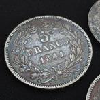Frankrijk. Louis Philippe I. 5 Francs 1841-A, 1841-BB et