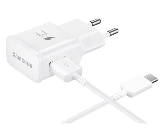 Samsung 15W snellader - incl. 1.2m USB-C kabel - Wit, Telecommunicatie, Mobiele telefoons | Batterijen en Accu's, Verzenden